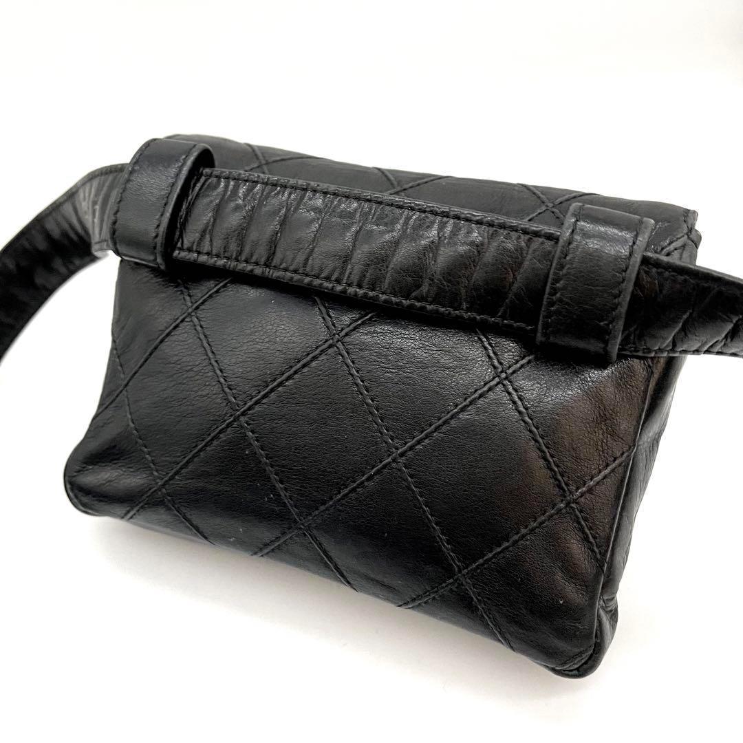 ✨美品✨　シャネル　ウエストポーチ ボディバッグ　マトラッセ　ビコローレ