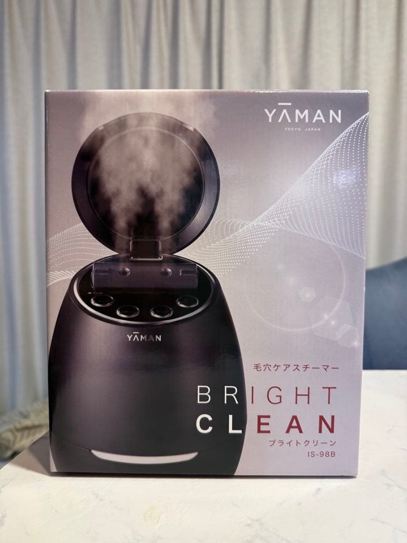 ヤーマン 毛穴ケア スチーマー ブライトクリーン ブラック IS98B