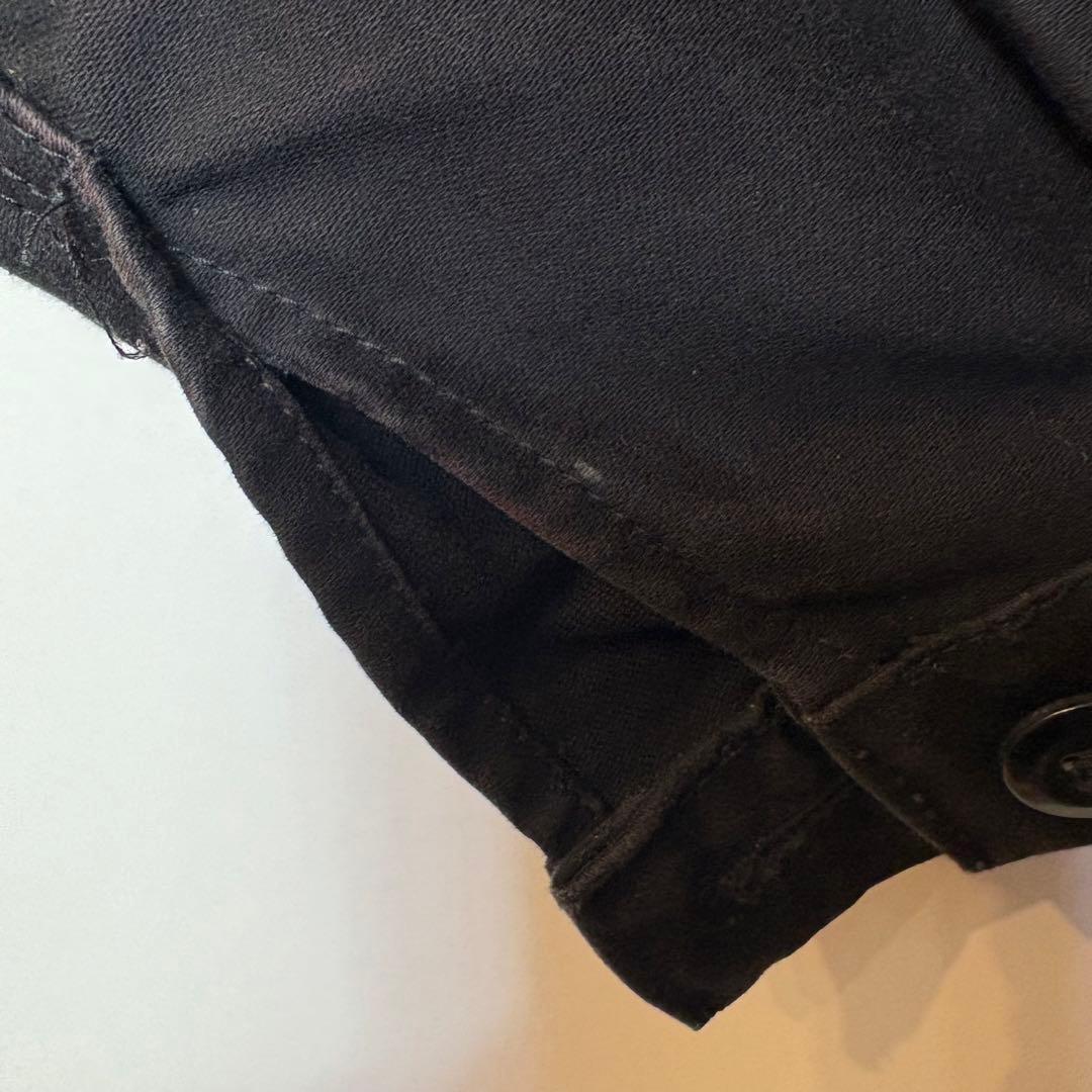 フランス製 ブラックモールスキンジャケット ユーロ ヴィンテージ 古着 フレンチ