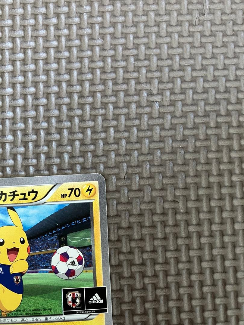 ぷ*ぷ様 日本代表のピカチュウ：ポケモンNewモン! Book付録PROMO X