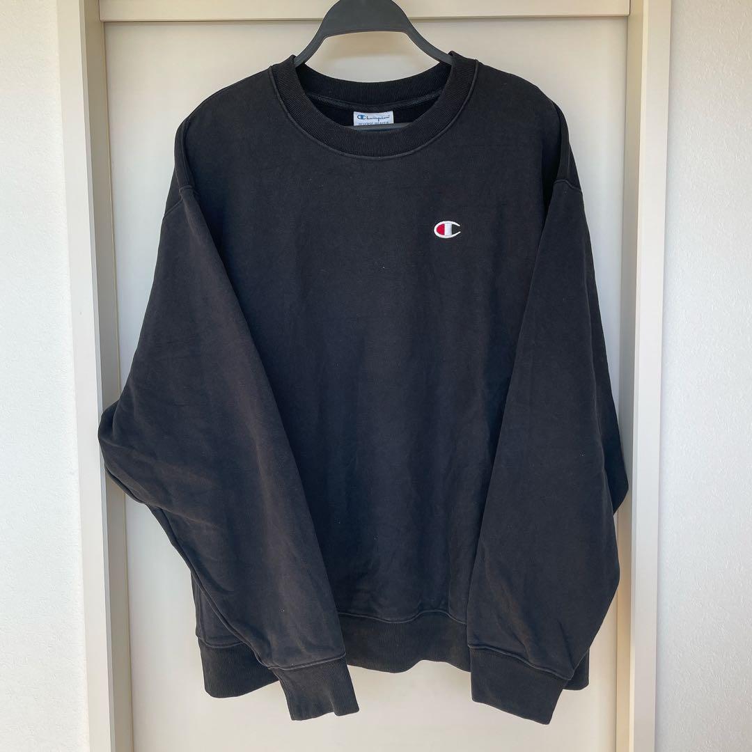 Champion チャンピオン リバースウィーブ ブラック ３Ｘトレーナー