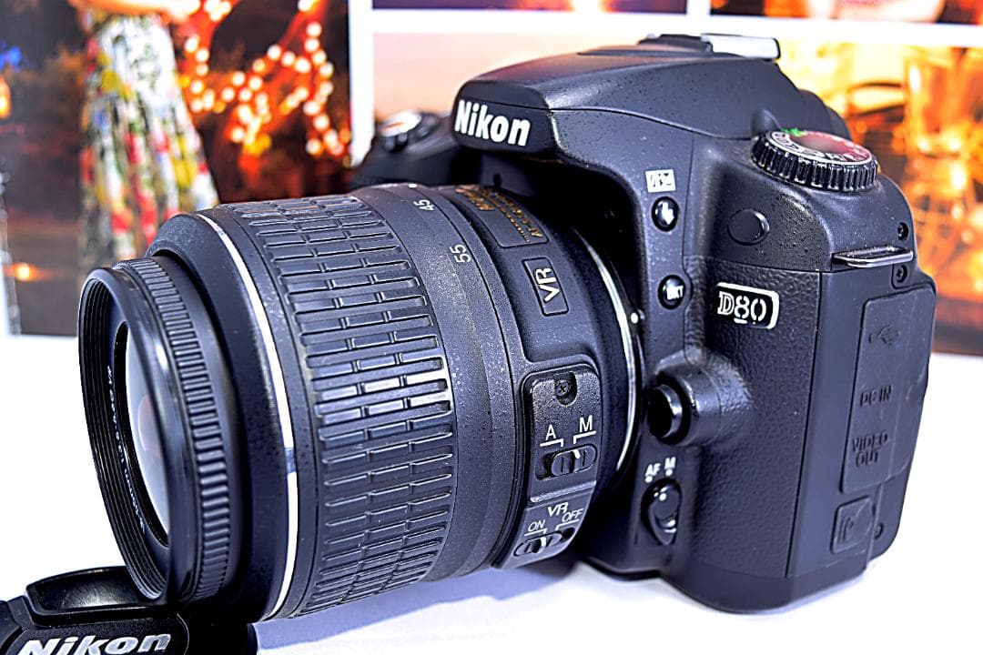 ✨入門モデル✨Nikon D80✨レンズセット✨カンタン操作✨ブラック✨ニコン