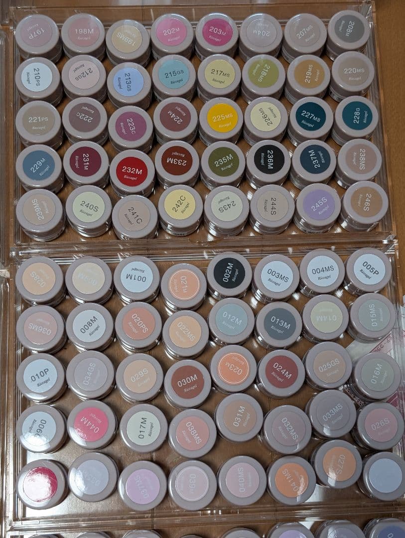 リッカジェル　333色セット　ネイルサロン開業