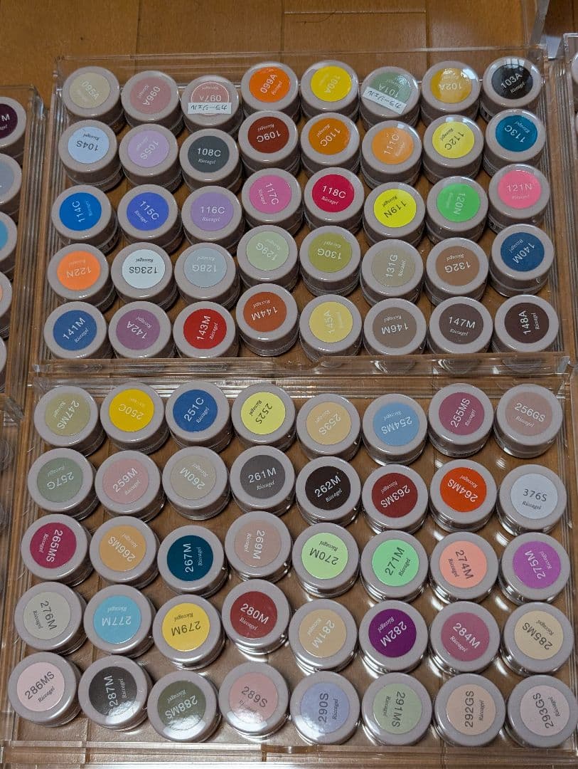 リッカジェル　333色セット　ネイルサロン開業