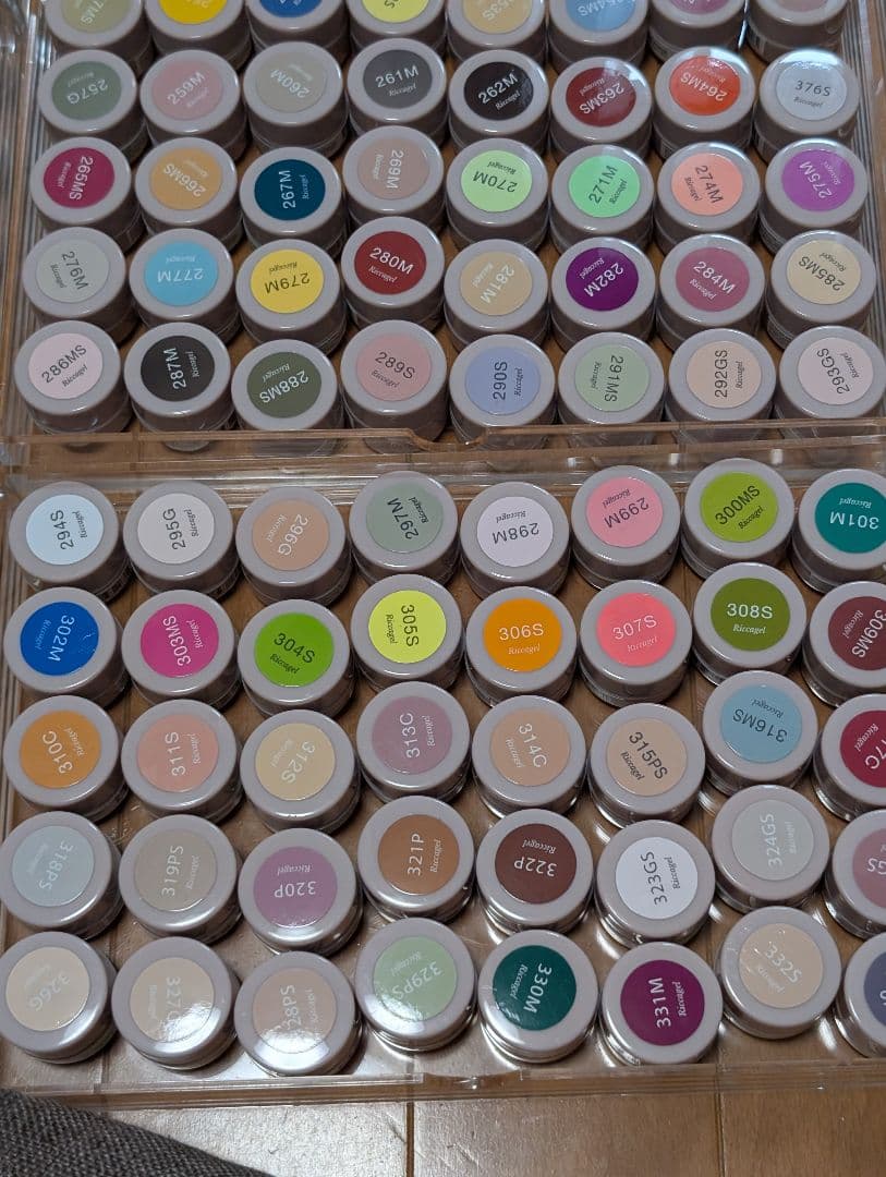 リッカジェル　333色セット　ネイルサロン開業