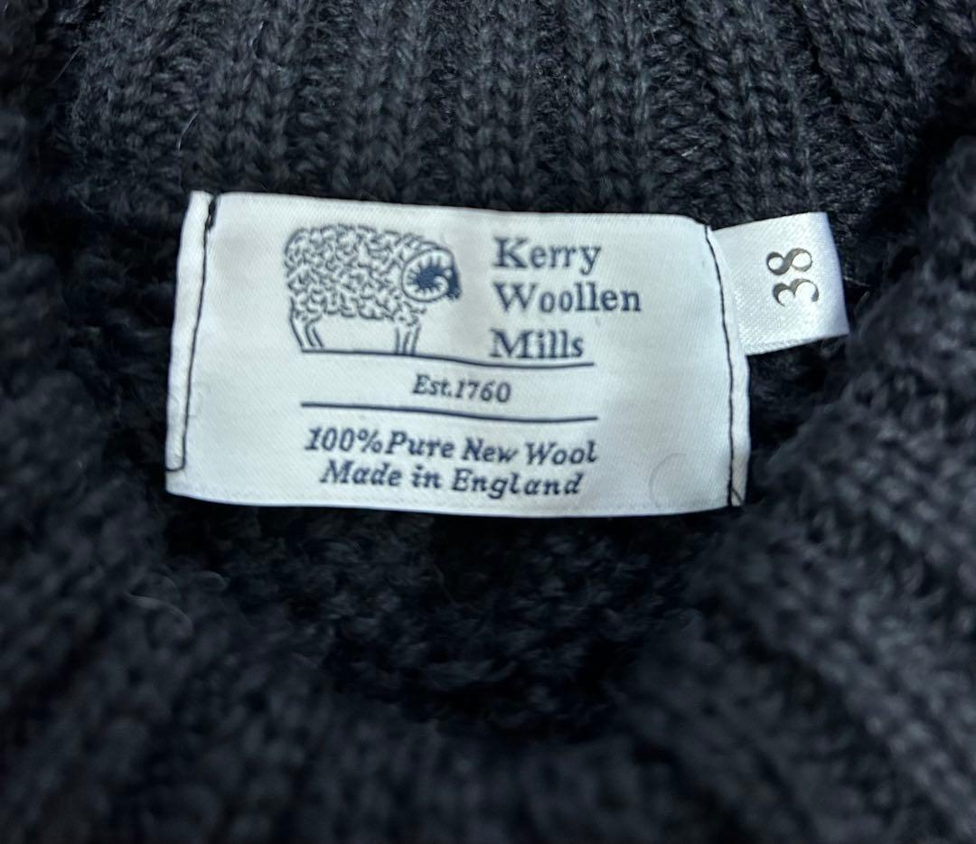 KERRY WOOLLEN MILLS ケーブル クルーセーター
