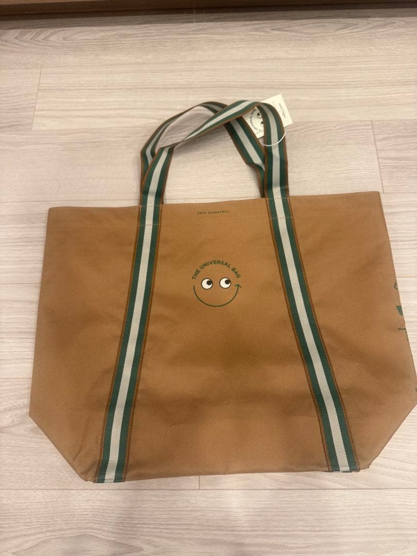 ロンドン限定！アニヤハインドマーチ　エコバッグ　Anya✖️WholeFoods
