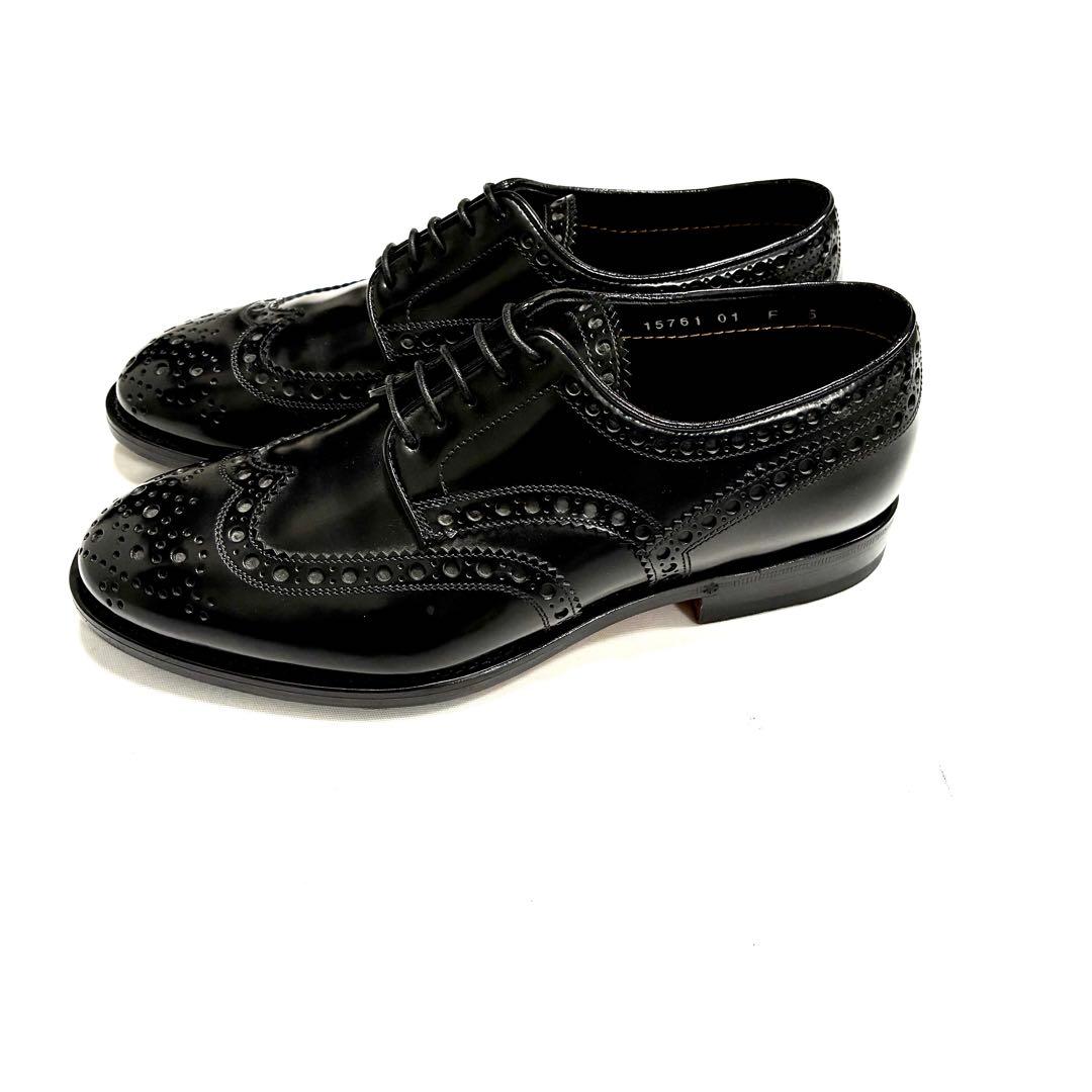 新品SANTONI 最高級ライン15.5万円 パティーヌ ビジネスシューズ