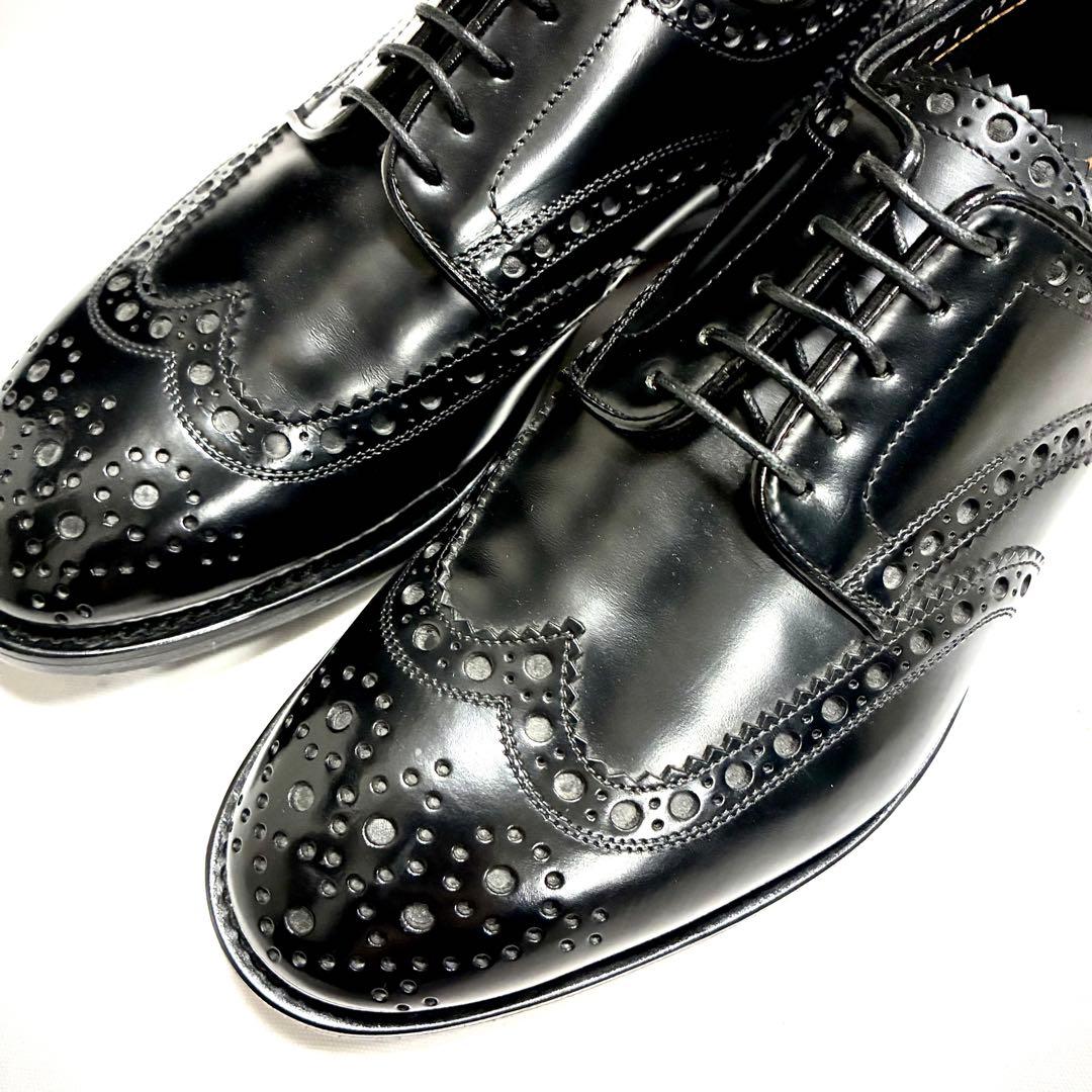 新品SANTONI 最高級ライン15.5万円 パティーヌ ビジネスシューズ