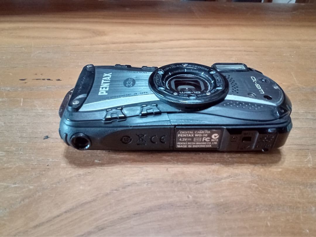 【動作確認済】PENTAX WG-10 防水・耐衝撃 デジタルカメラ