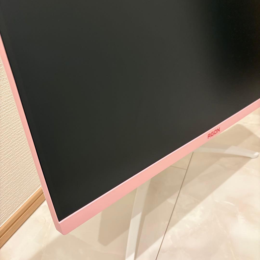 AOC ゲーミング モニター ピンク