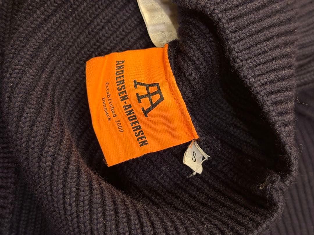 ANDERSEN-ANDERSEN リブセーター