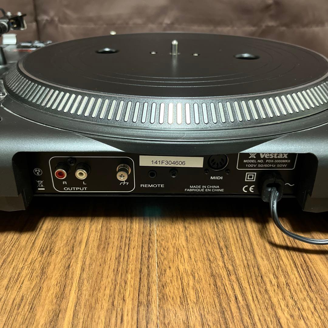 Vestax ターンテーブル　PDX-3000MKⅡ おまけ付き