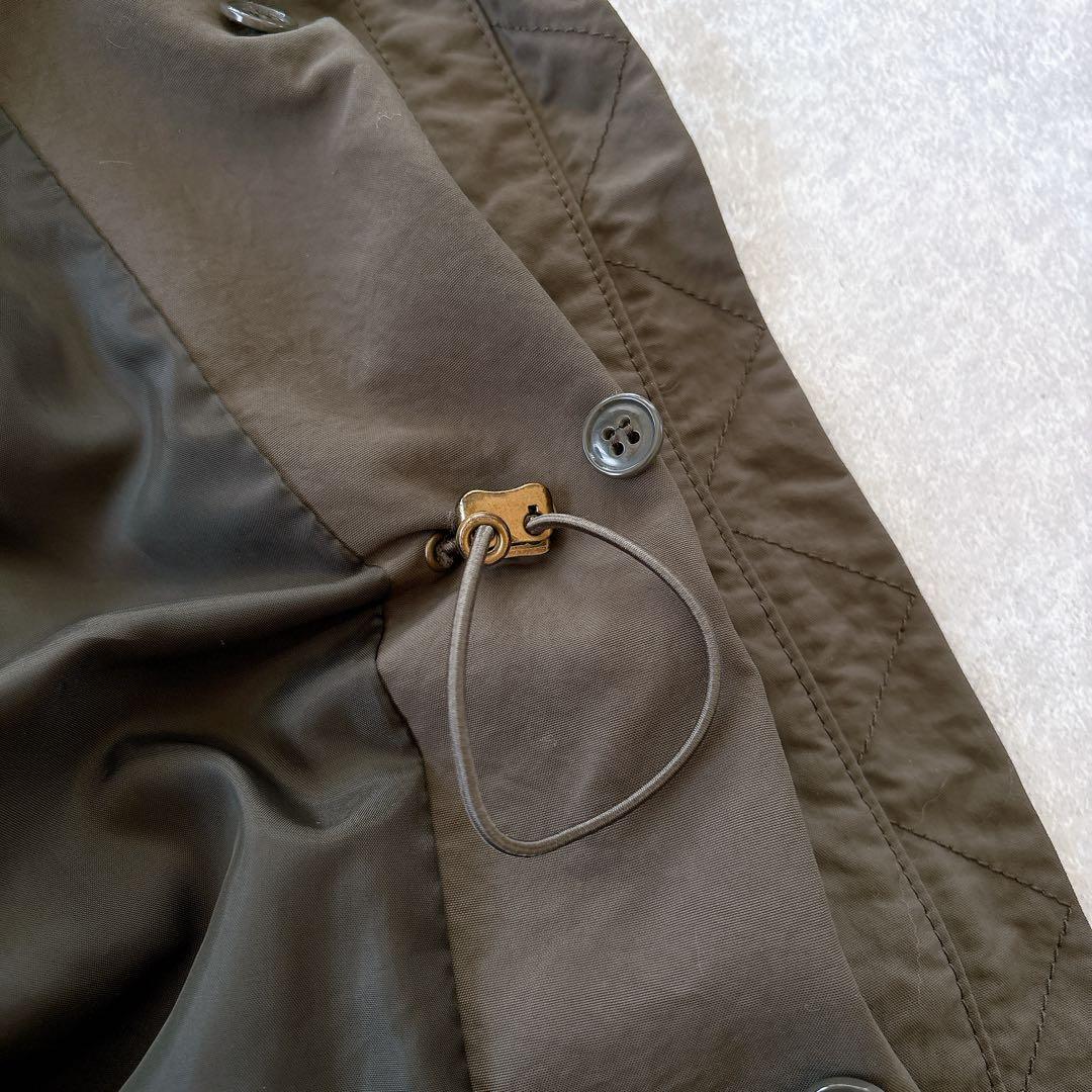 美品 イネド ラビットファー ラクーンファー ボアライナー付 モッズコート