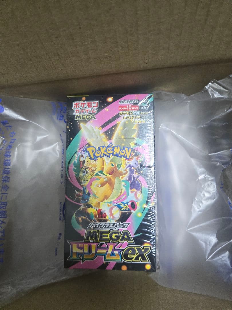 ポケモンカードゲーム MEGAドリームEX 1boxシュリンク付き