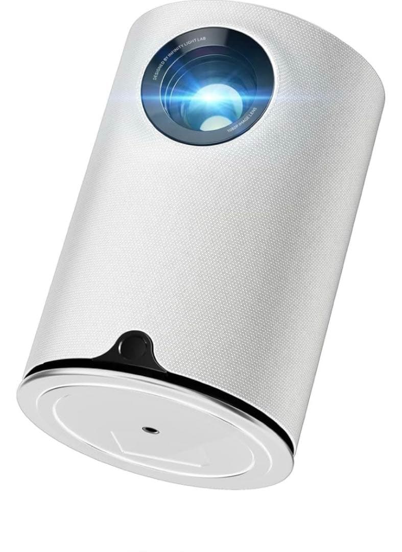 Sawcnreo 小型プロジェクター iFANR (ホワイト)