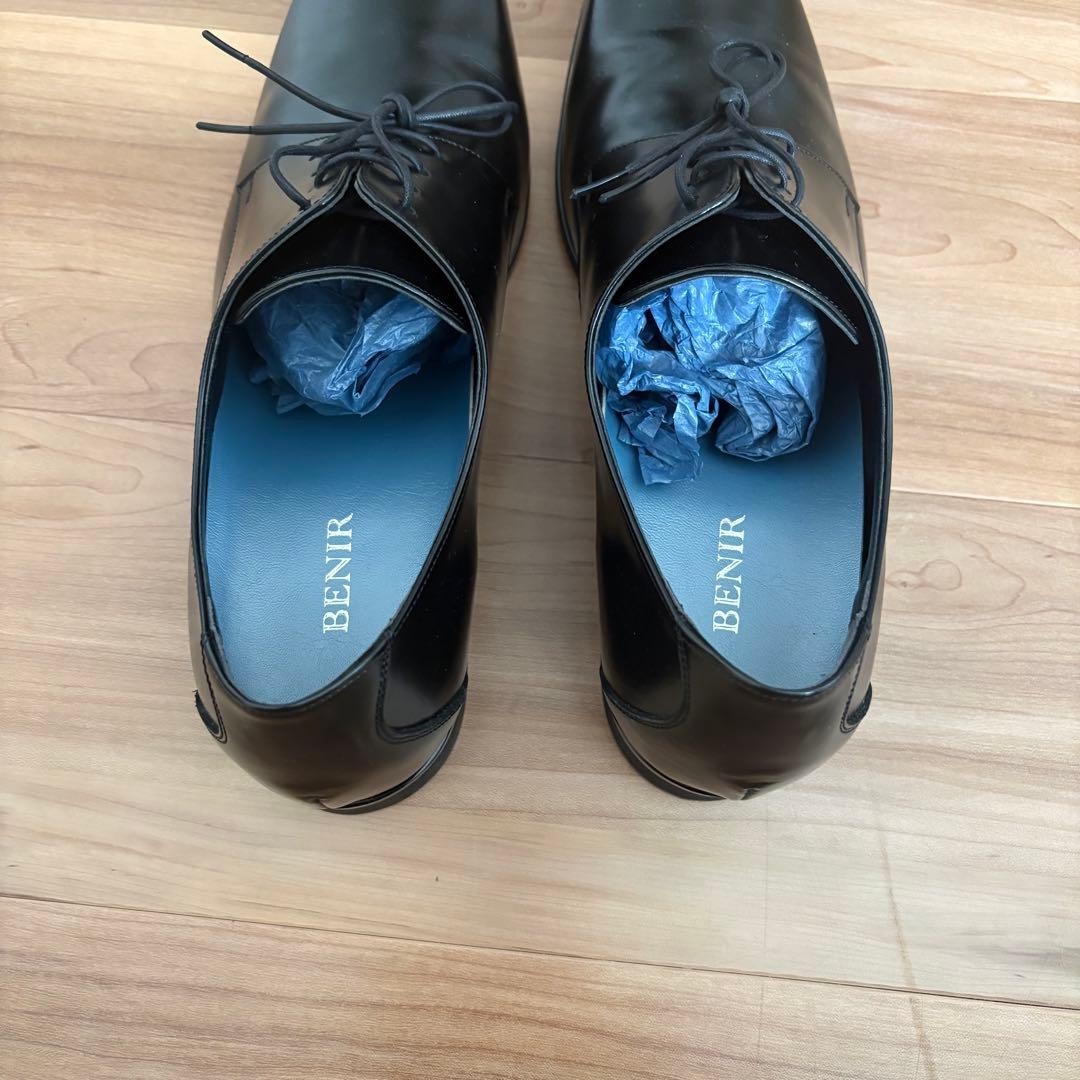 【極美品】BENIR ベニル メンズ 26.5ウェディングシューズ ブラック