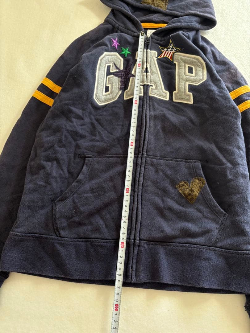 レア★y2k GAP 再構築 十字架 星 ワッペン平成ギャル フェアリーグランジ