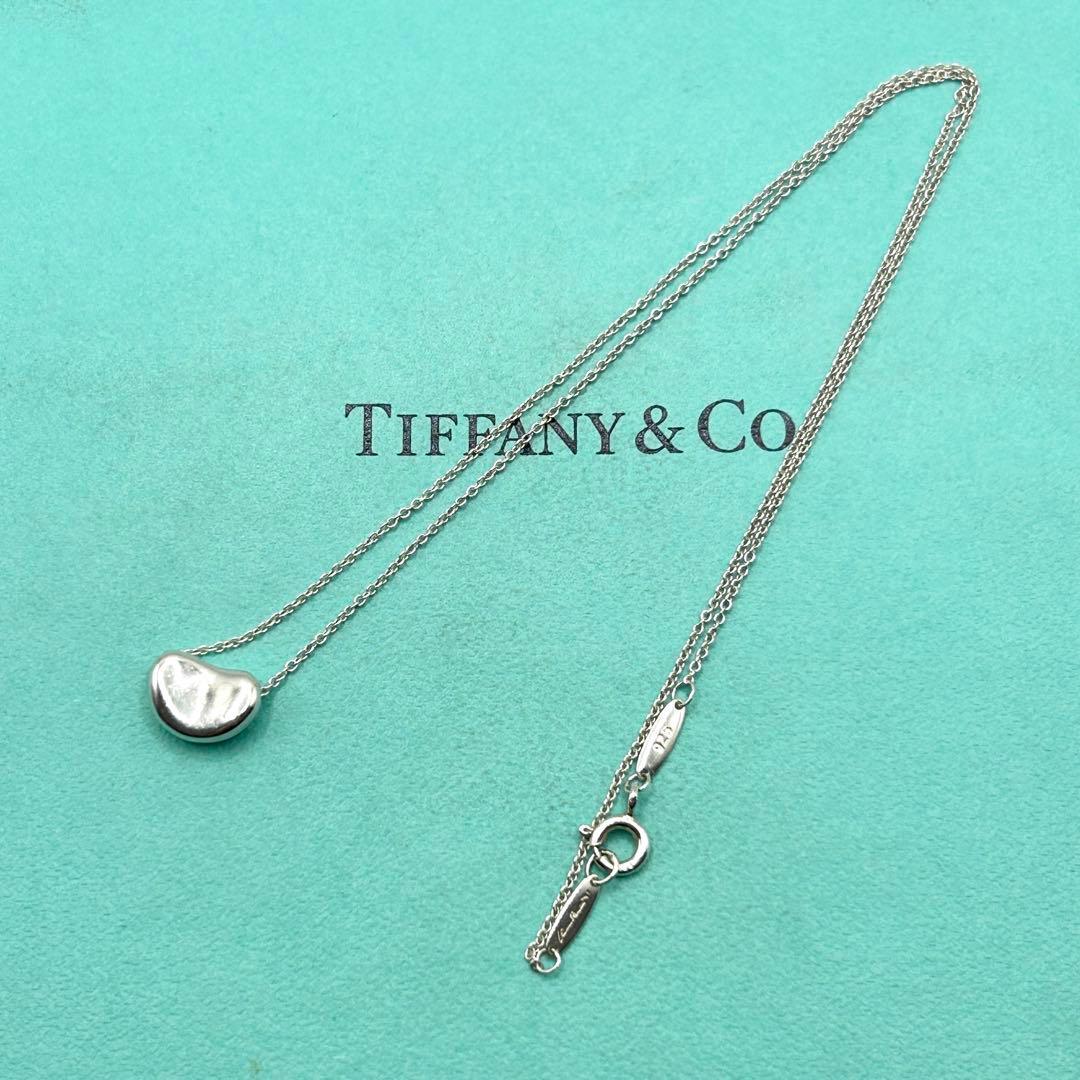 美品　ティファニー　ビーンズ　ネックレス　シルバー　925