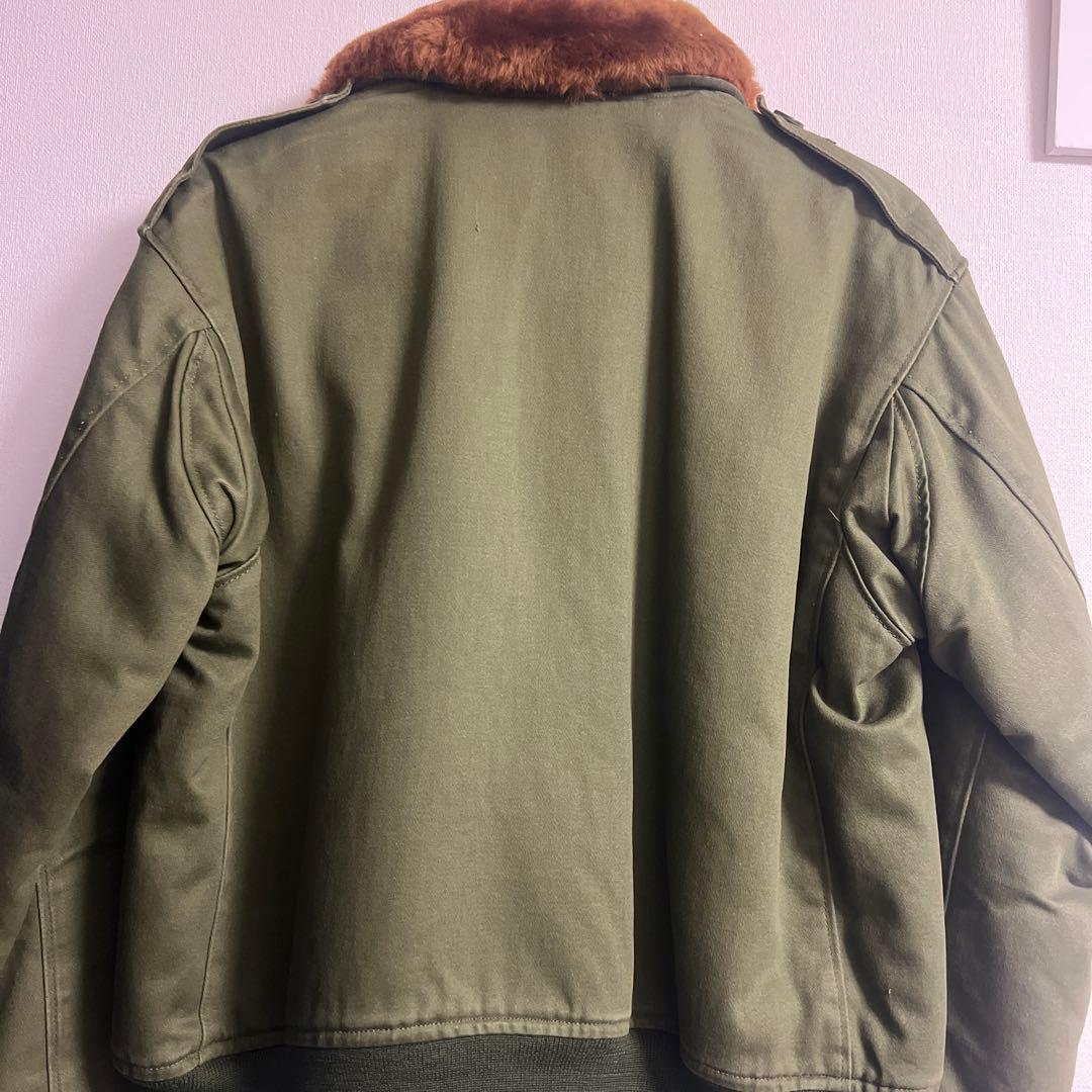 t*2様 N.S.CO B-10 ミリタリージャケット カーキ 激レア 90s