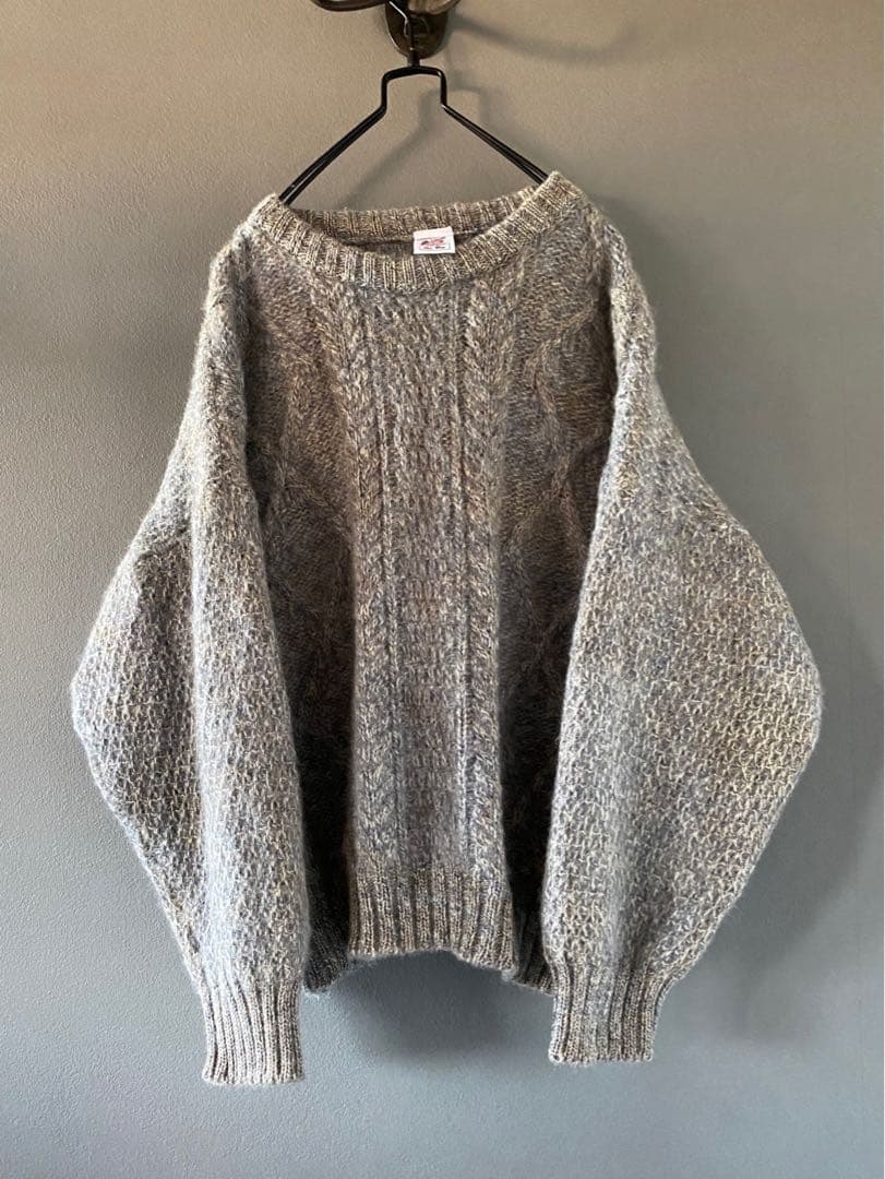 古着 ビンテージ 80s ヨーロッパ イギリス キッズ ニット セーター 希少