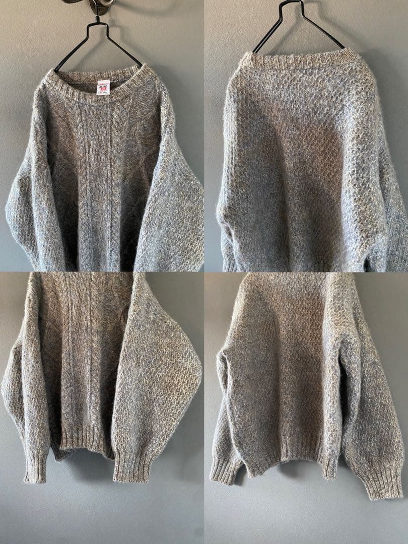 古着 ビンテージ 80s ヨーロッパ イギリス キッズ ニット セーター 希少