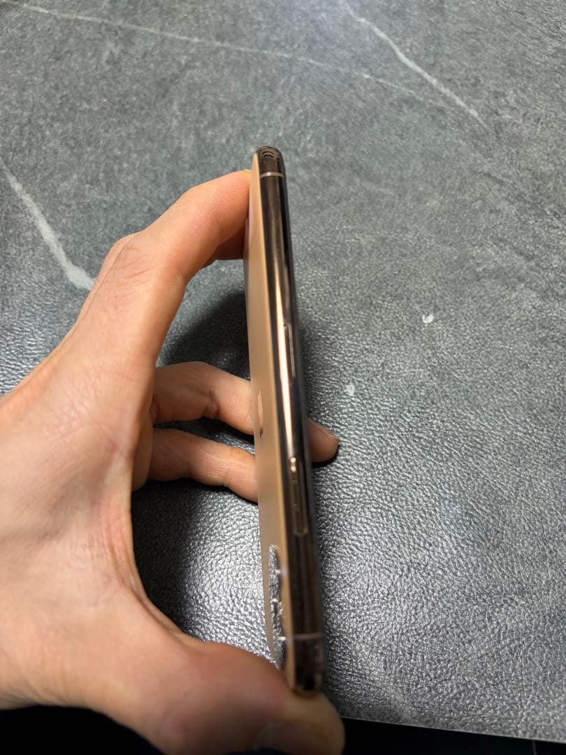 iPhone11pro ゴールド　美品　純正バッテリーライフ　91%