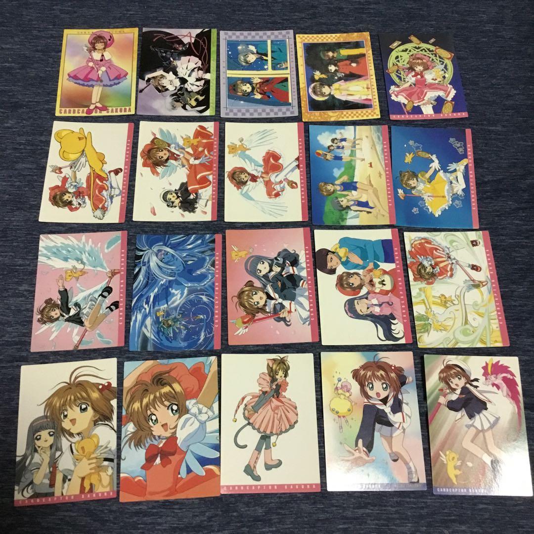 カードキャプターさくら　カードダスマスターズ　初版　トレカ　40枚セット