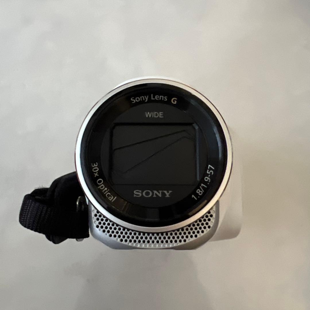 ソニー ビデオカメラ 60x HOR-PJ670 ホワイト　アクセサリーキット