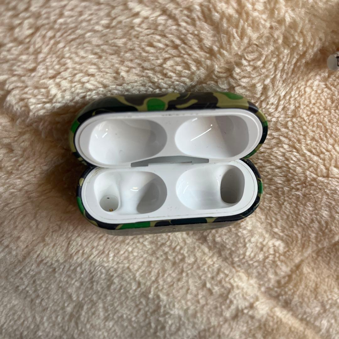 AirPods pro （第1世代）　BAPEケース付き　片耳 ケースのみ不可