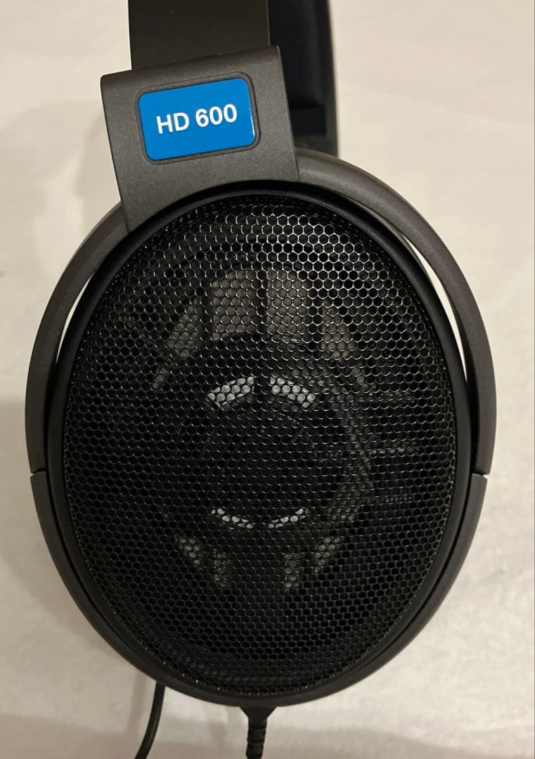 Sennheiser HD600 箱　説明書　変換プラグ付　有線ヘッドホン　美品