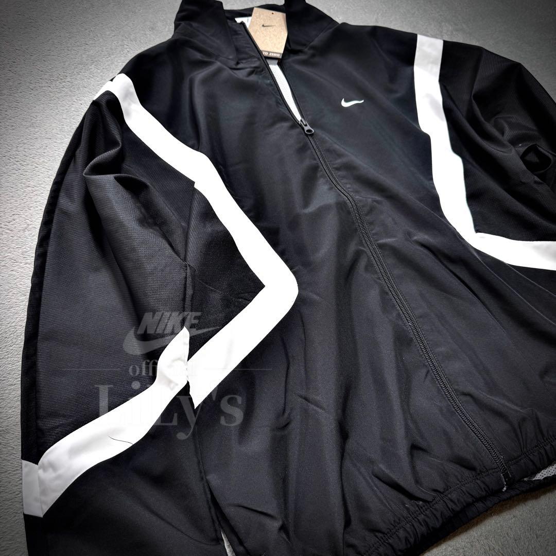 【2XLサイズ】新品未使用　NIKE上下セットアップ　ウーブン　バスケ　黒010