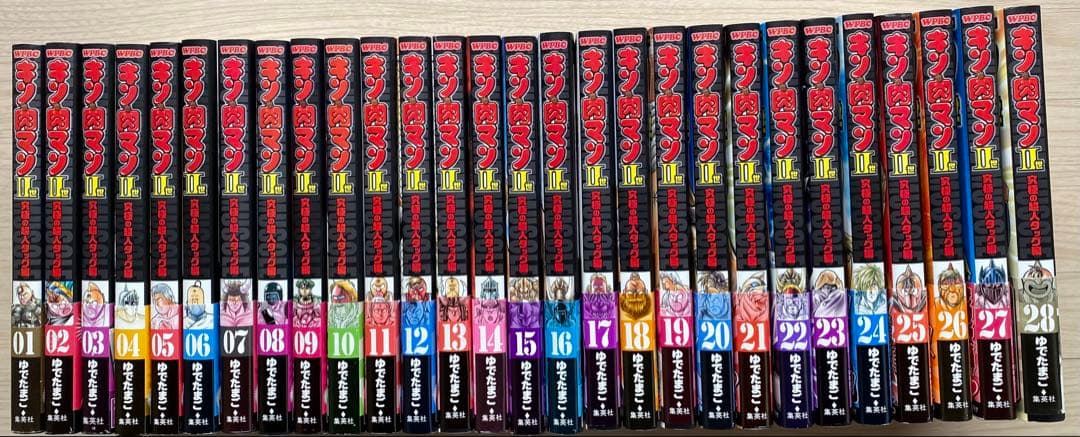 キン肉マン2世全巻(1〜28巻・全初版・帯付き・良品)