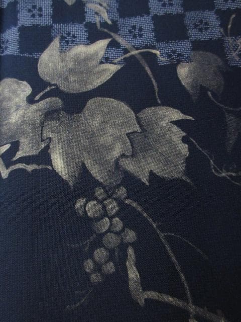 未着用に近い！さが美製＊純泥染＊７マルキ＊本場大島紬＊訪問着＊１５２ｃｍ＊裄６３