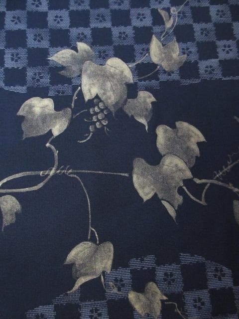 未着用に近い！さが美製＊純泥染＊７マルキ＊本場大島紬＊訪問着＊１５２ｃｍ＊裄６３