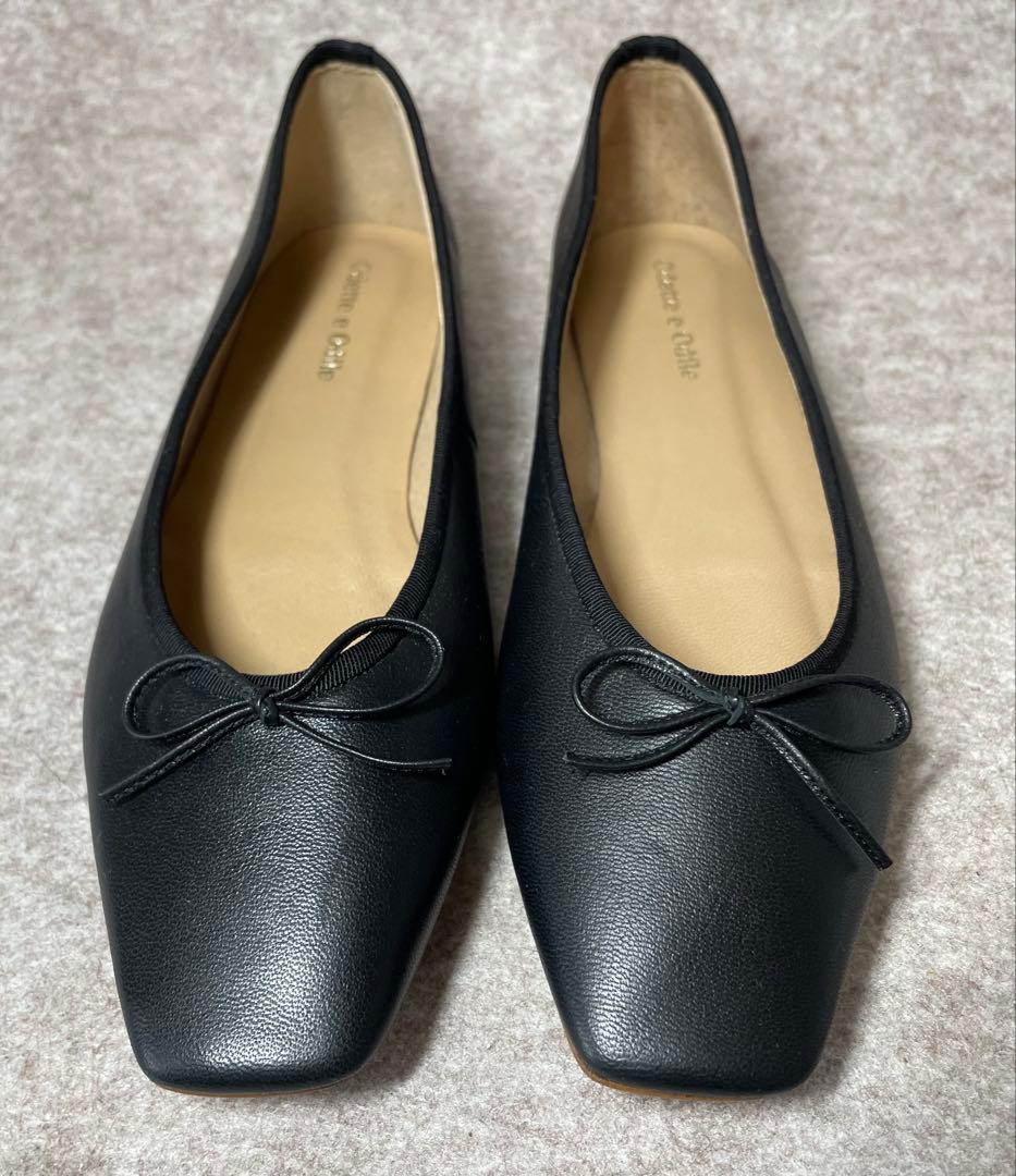 【3756】odette e odile スクエアバレエ FLT10 24cm