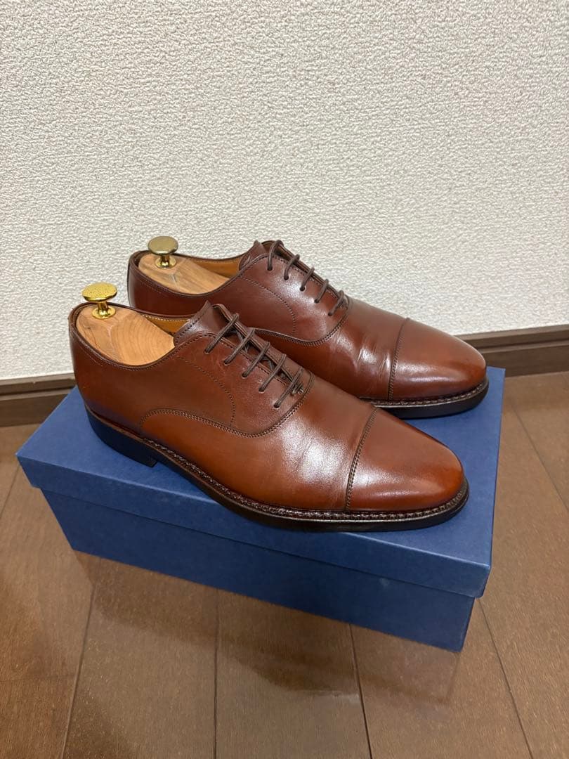 ジャランスリワヤ　ブラウン　6 シューツリー付　25.5cm