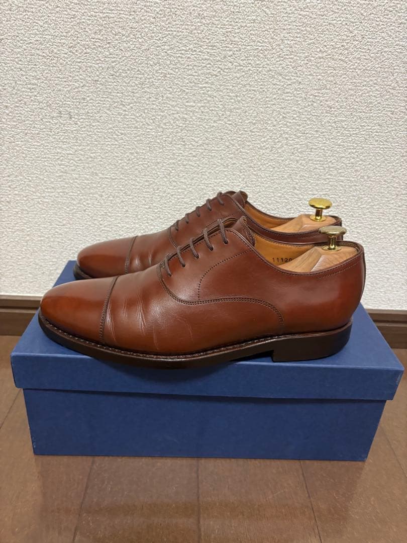 ジャランスリワヤ　ブラウン　6 シューツリー付　25.5cm