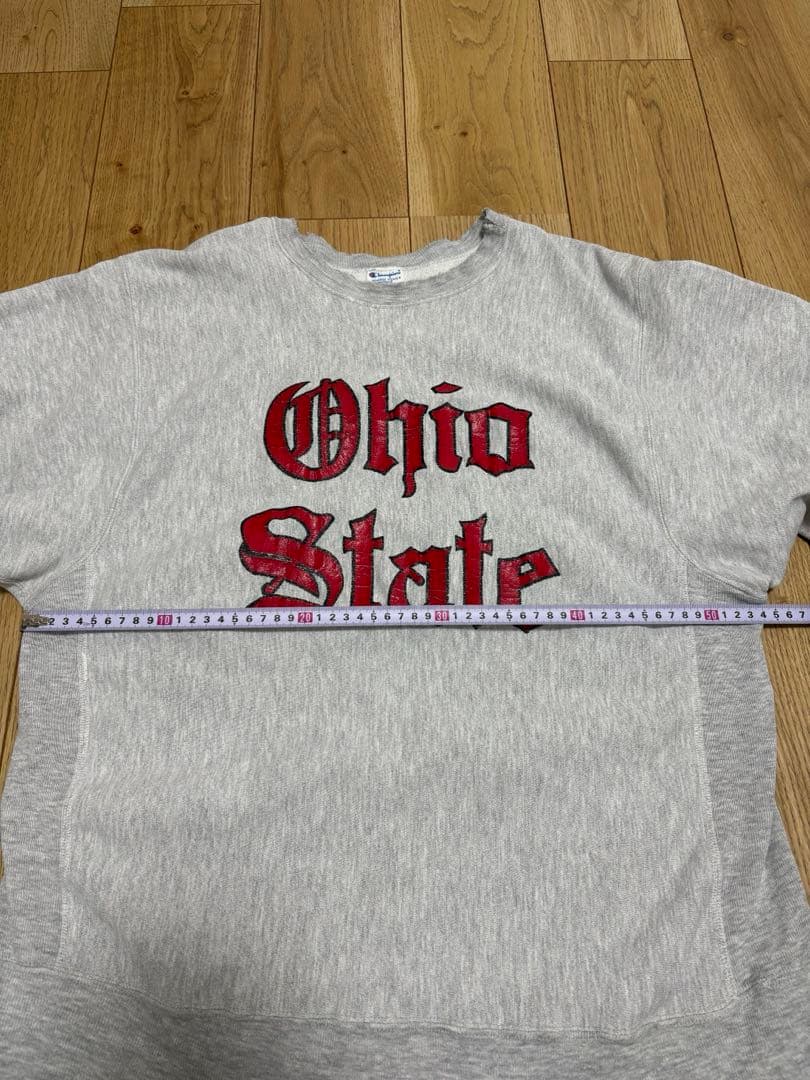 トップス 80s champion reverse weave Ohio state XL