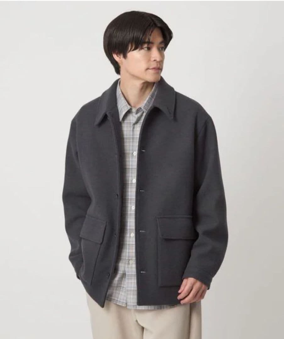 【美品】SENTDALE WOOL カバーオール　グリーンレーベル　サイズL
