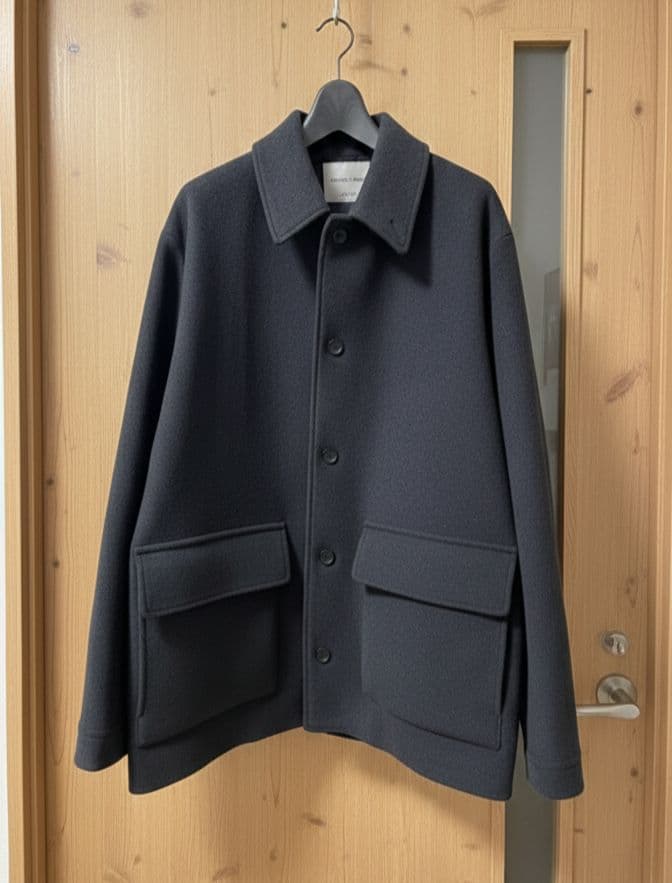 【美品】SENTDALE WOOL カバーオール　グリーンレーベル　サイズL