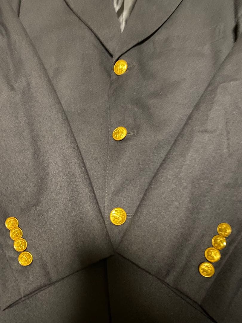 ブルックブラザーズ　紺ブレ　ブレザー　金ボタン　3B Lサイズ　トラッド