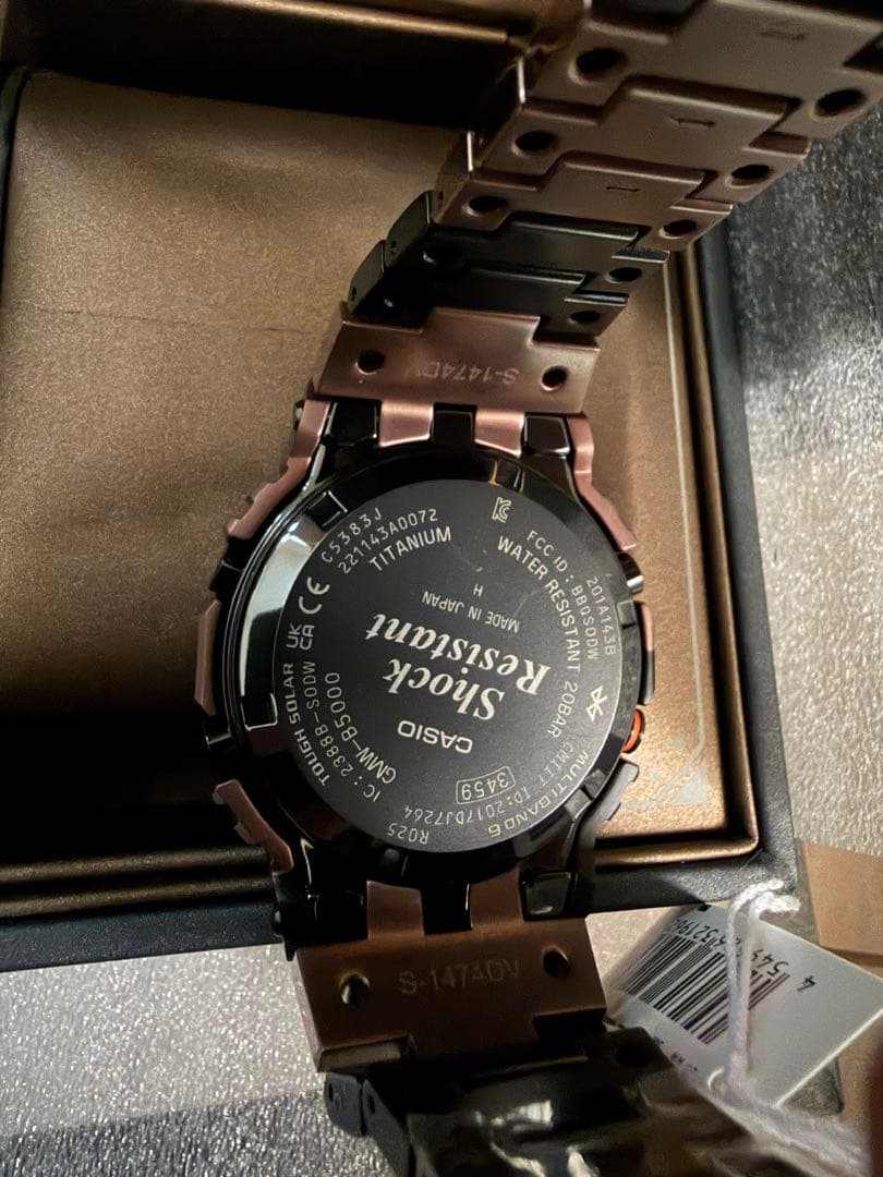 ダ*！様 フルメタル 電波ソーラーGMW-B5000TVB-1JR メンズ カモ