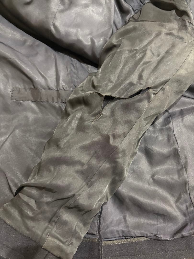 1940s WW2 US NAVY 実物 Pコート 10ボタンXL