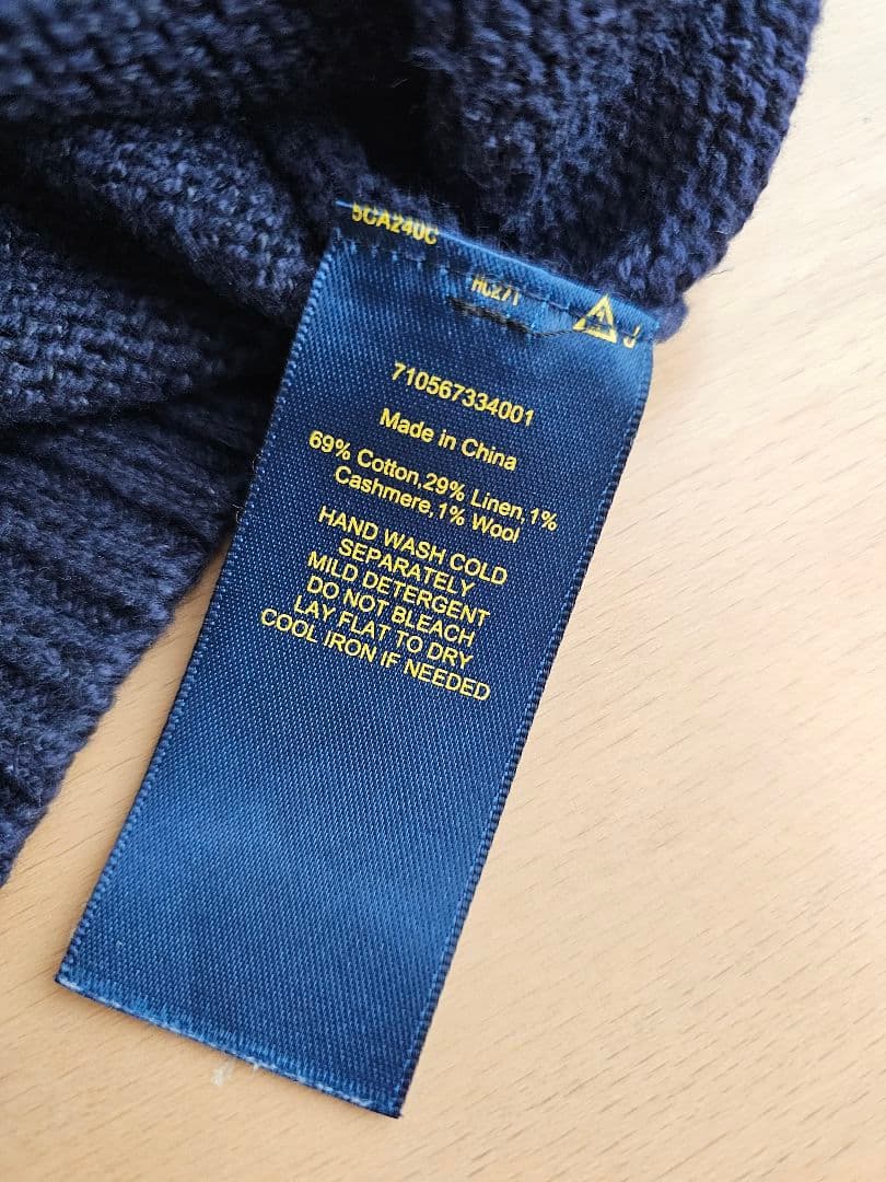 POLO RALPH LAUREN クマ刺繍 ニット M