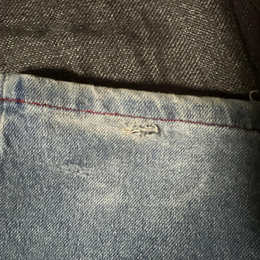 yardsale ブルー　デニム　L スケート