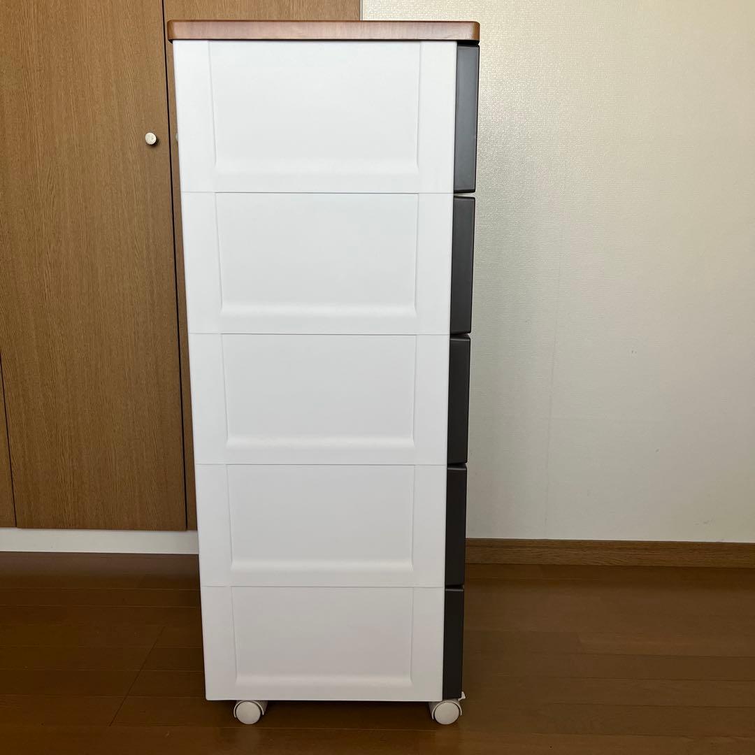 フィッツプラス メッシュ FM5505 5段 キャスター付き