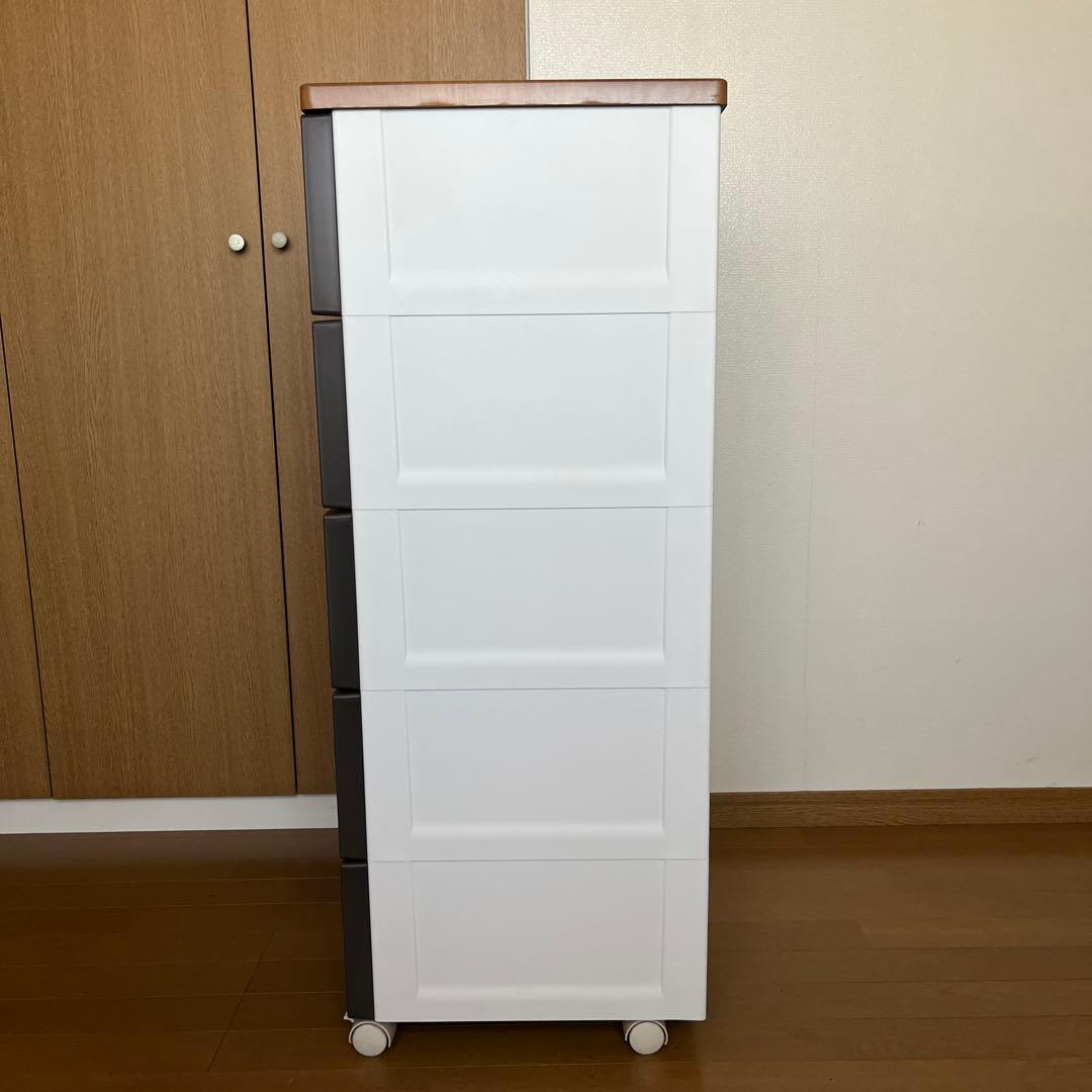 フィッツプラス メッシュ FM5505 5段 キャスター付き