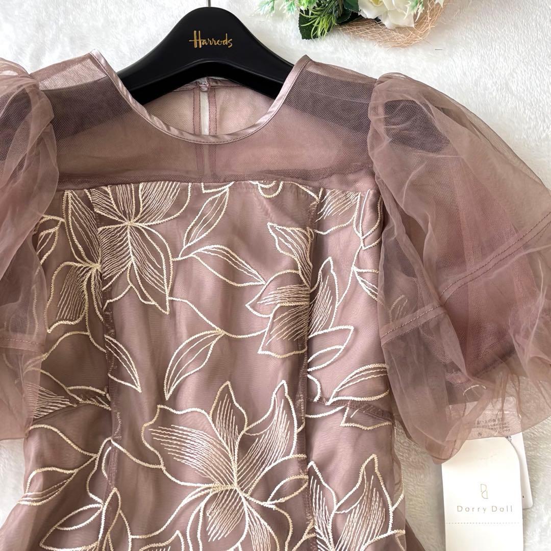 再値下げ　新品タグ付　ドリードール　リリーパターン　レース　ドレス　25AW