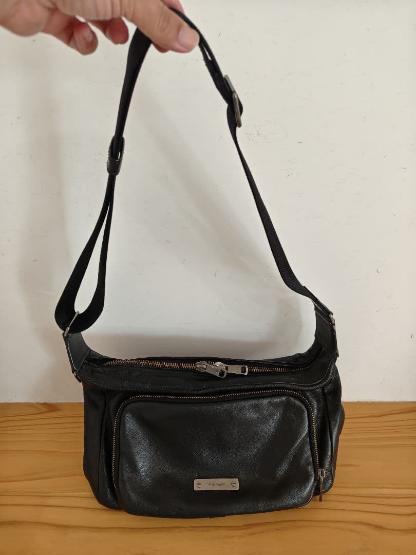 へ*う様 COACH　レザーショルダーバッグ